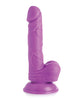 Lataa kuva gallerian katseluohjelmaan, Pop Peckers 6.5" Dildo palloilla - violetti
