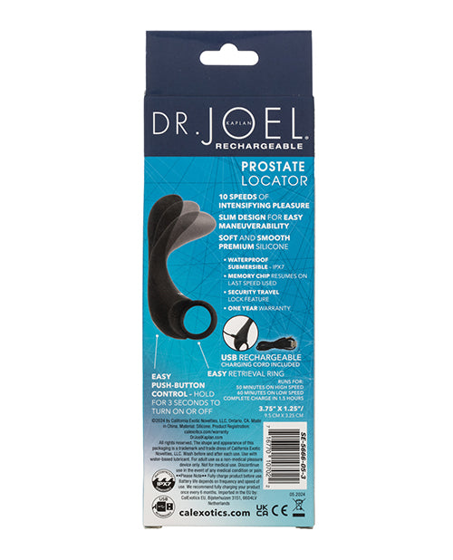 Dr. Joel Kaplan Rechargeable Prostate Locator - Black