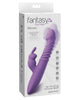 Load image into Gallery viewer, Fantasy For Her Ultimate Thrusting Silicone Rabbit Purple
