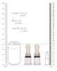 Load image into Gallery viewer, Shots Pumped Nipple Suction Set - Medium Clear
