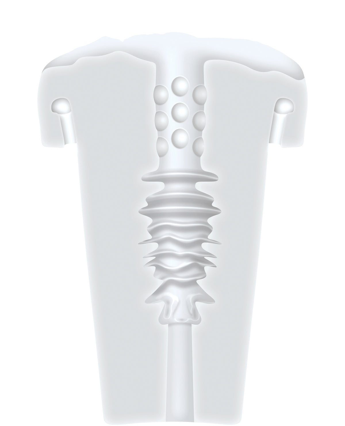 Zero Tolerance Sucking Good Oplaadbare Trillende Pomp - Wit/Helder