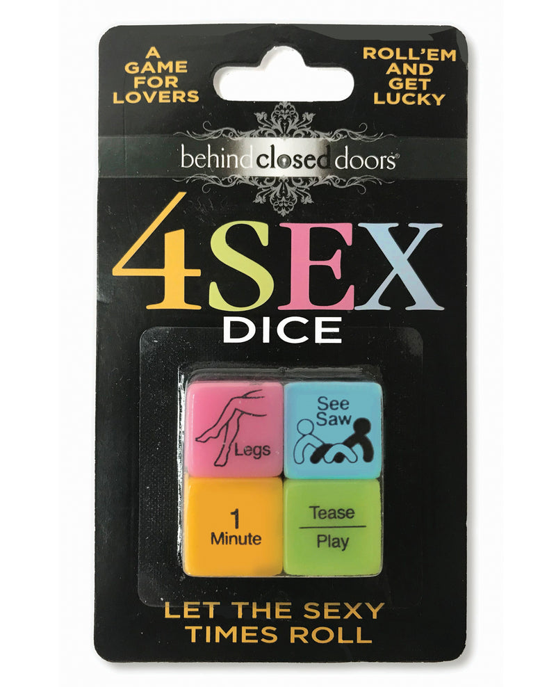 Cargue la imagen en el visor de la galería, Behind Closed Doors 4 Sex Dice Game Spice Up Your Night
