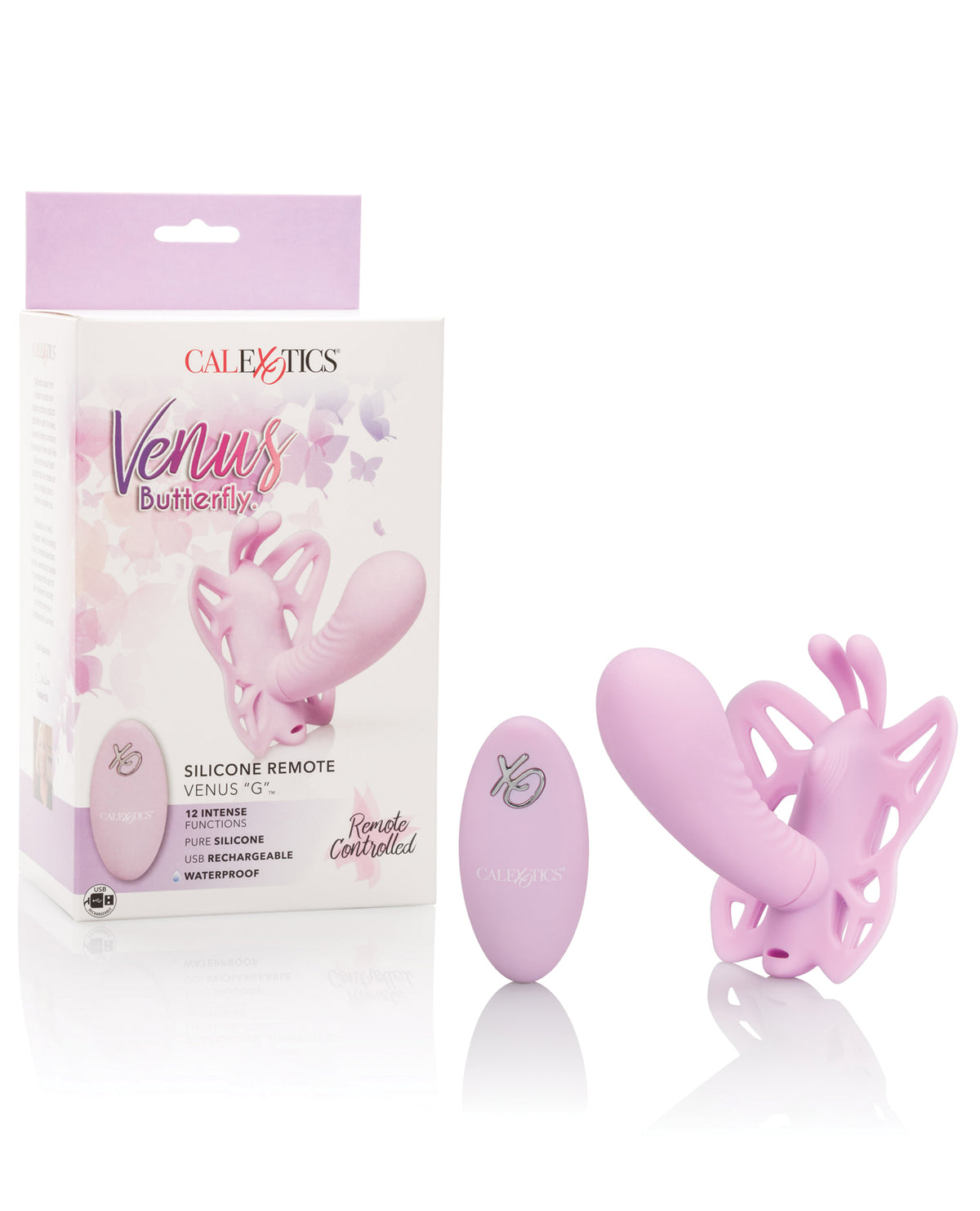 Venus Butterfly Siliconen Afstandsbediening Venus G - Roze