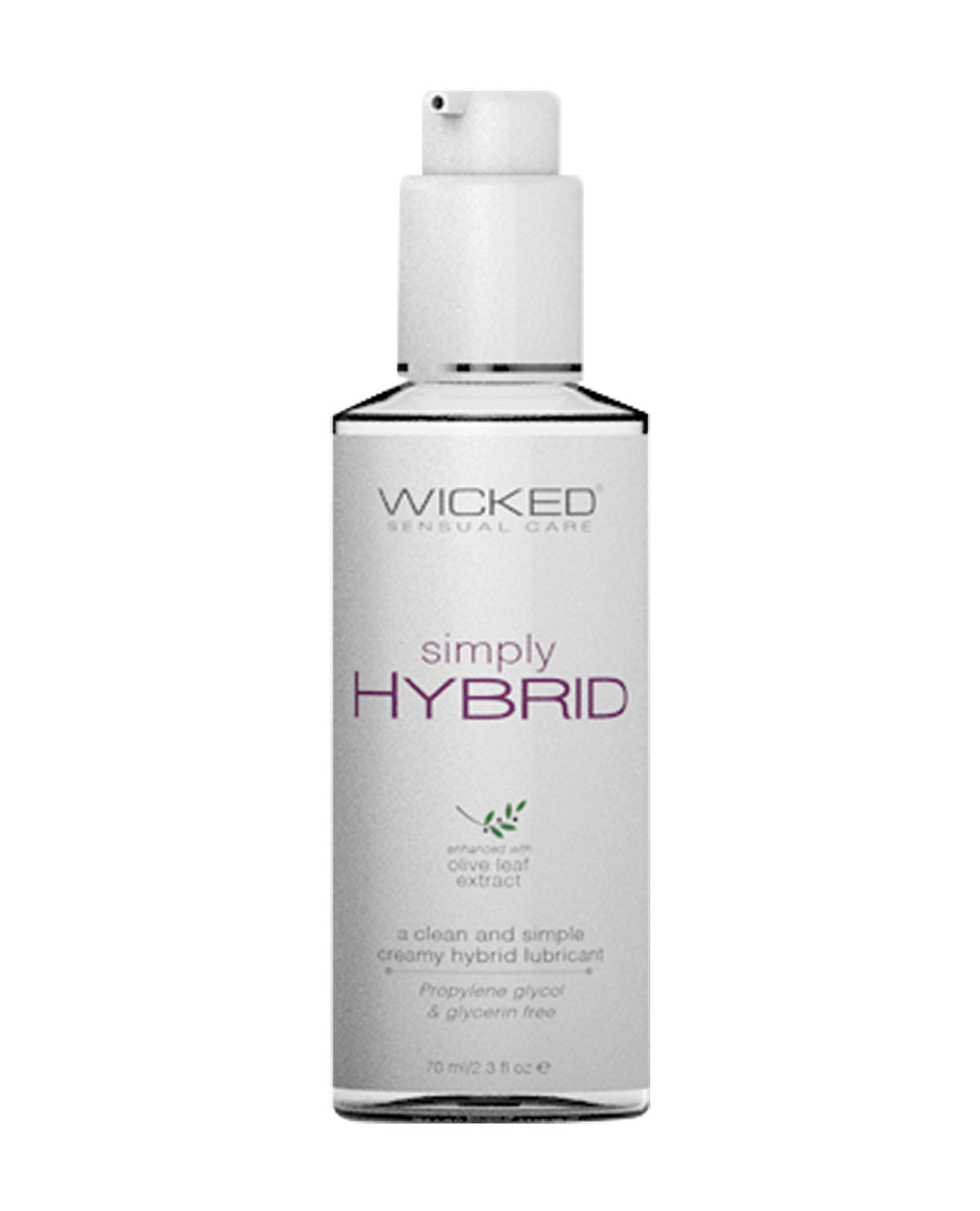 Lubricante Híbrido Simple Wicked Sensual Care - 2.3 oz