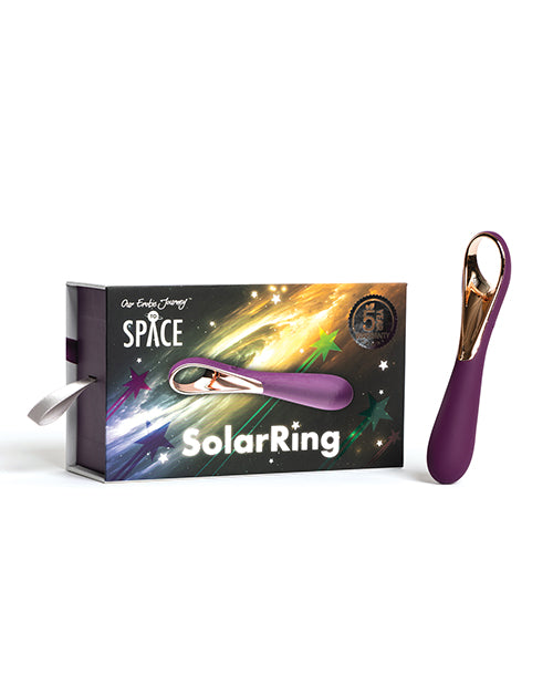 Space Solar Ring Finger Vibe Purple Interstellar Vibrator Fingertip Pleasure Cosmic Exploration