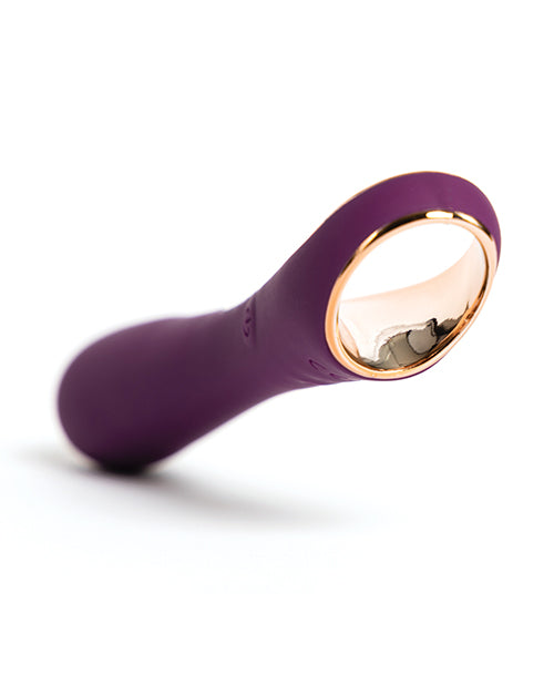 Space Solar Ring Finger Vibe Purple Interstellar Vibrator Fingertip Pleasure Cosmic Exploration