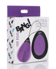 Load image into Gallery viewer, Bang! 10X Silicone Vibrating Egg - Purple
