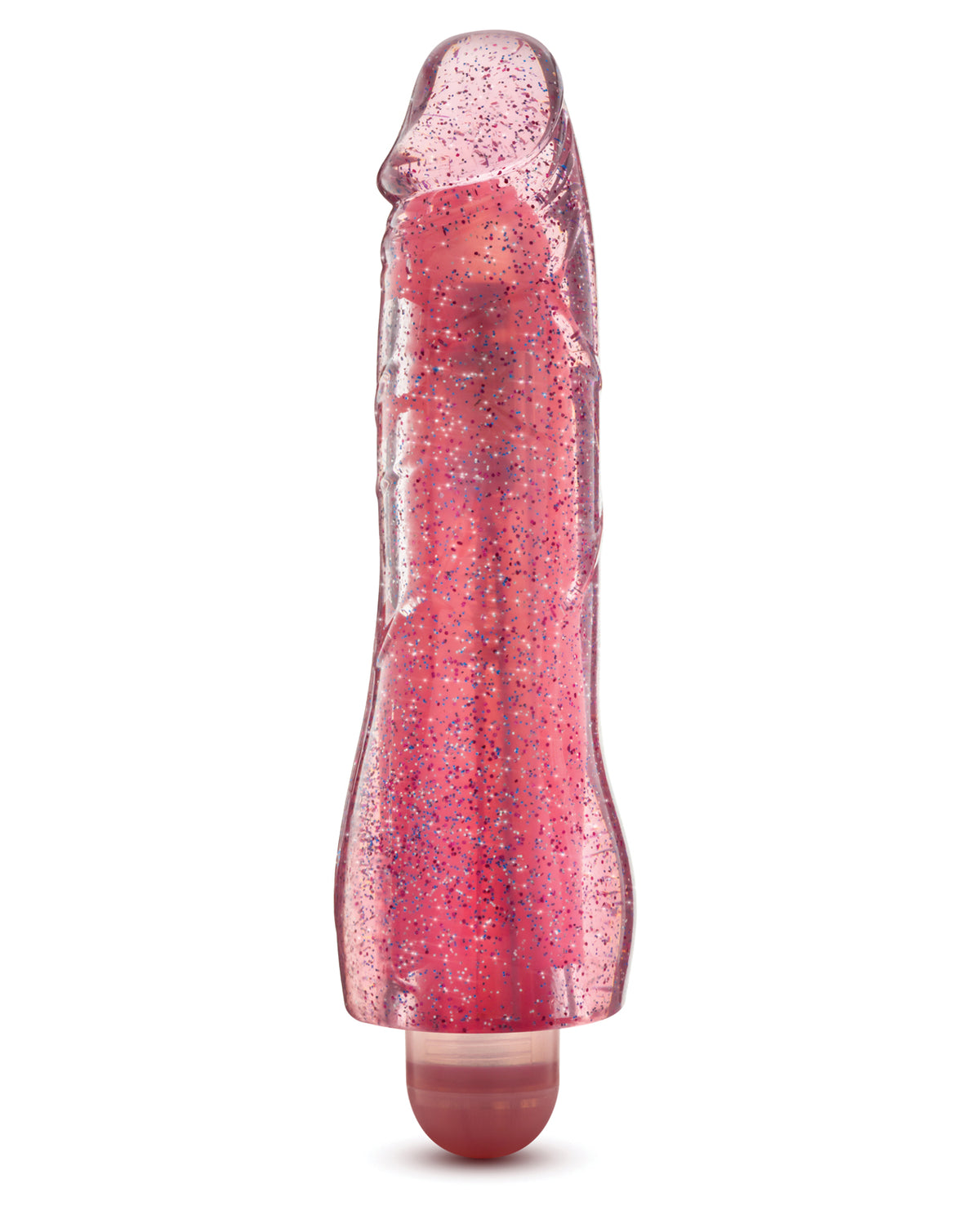 Blush Glow Dicks Glitter Vibrator Molly - Roze