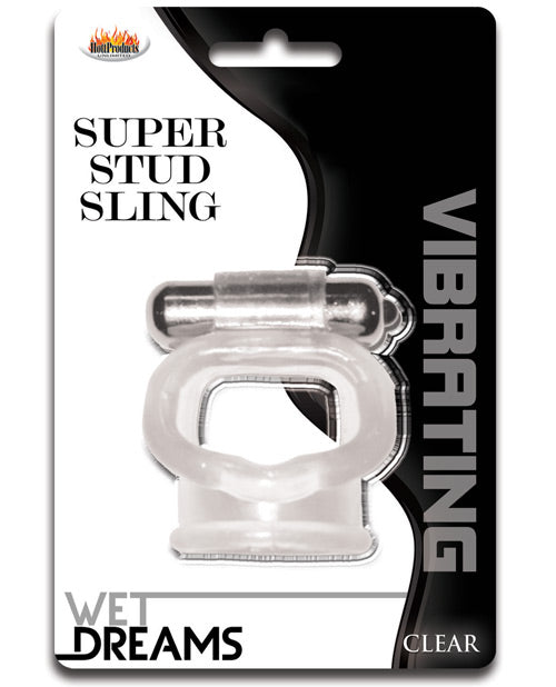 Load image into Gallery viewer, Wet Dreams Super Stud Sling - Clear

