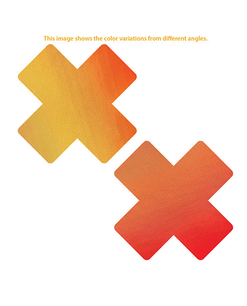 Neva Nude Kameleon Kleurveranderende X Factor Tepelbedekkers - Oranje/Geel