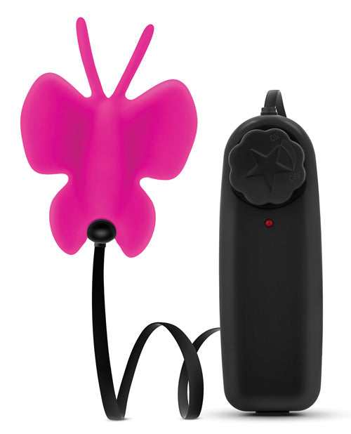Blush Luxe Butterfly Teaser Fuchsia Vibrating Clitoral Stimulator