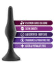 Afbeelding laden in Galerijviewer, Blush Luxe Beginner Plug Small Black Anal Toy For Safe Gentle Play
