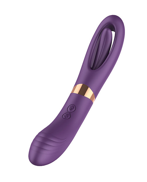 Lisa Flicking G-Spot Vibrator - Purple Lisa Flicking G-Spot Vibrator - Purple