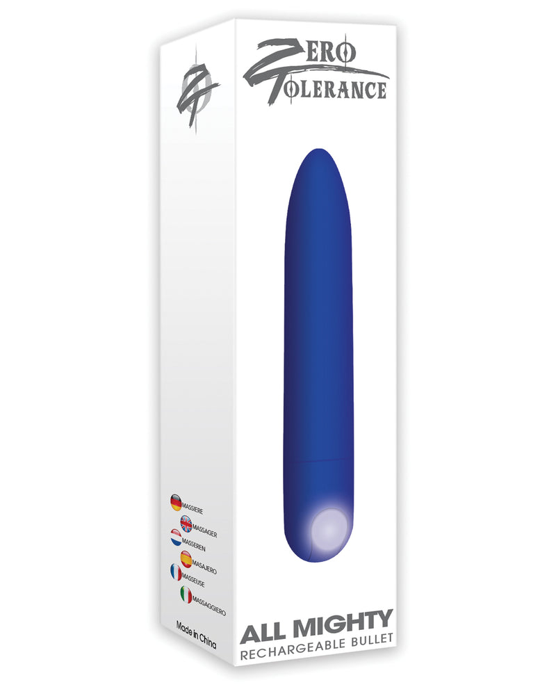 Load image into Gallery viewer, Zero Tolerance All Mighty Rechargeable Bullet - Blue

