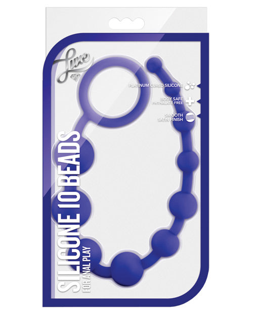 Blush Luxe siliconen kralen 10 - paars