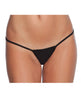 Load image into Gallery viewer, Low Rise Lycra G-String Black O/S

