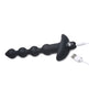 Load image into Gallery viewer, Bang! 28X Vibrating Silicone Anal Beads w/Remote Control - Black
