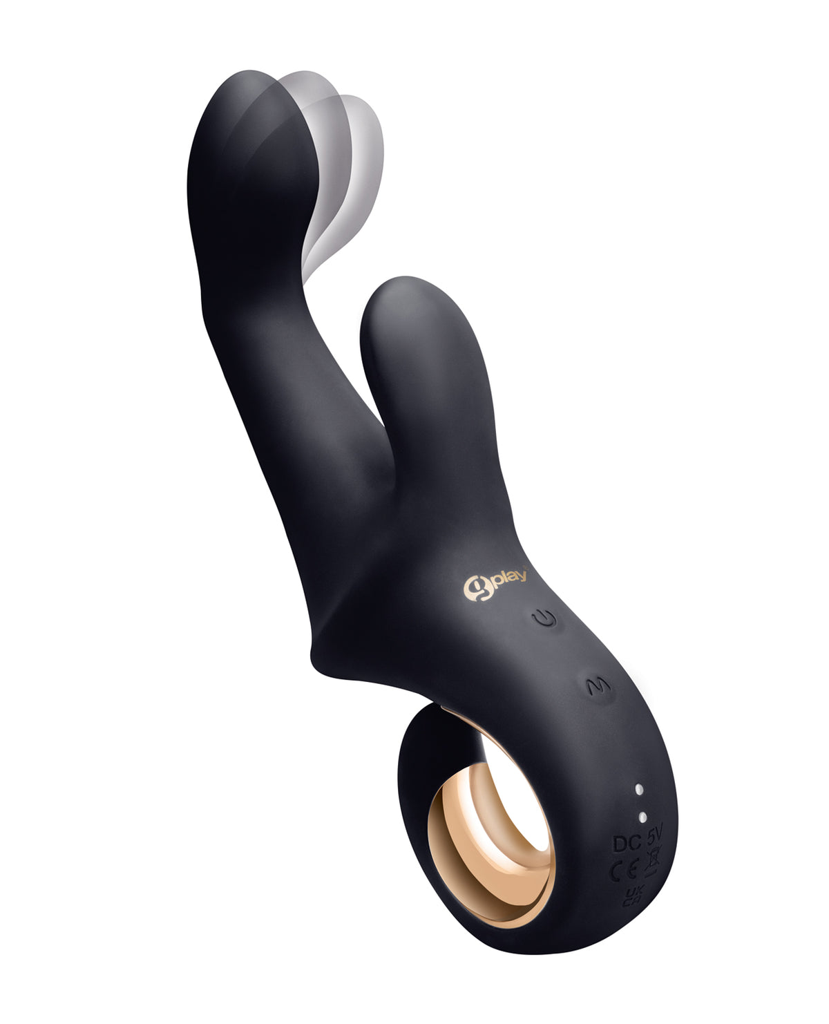 Vibrador de clítoris y punto G de doble estimulación Bodywand G-Play con Squirt Master