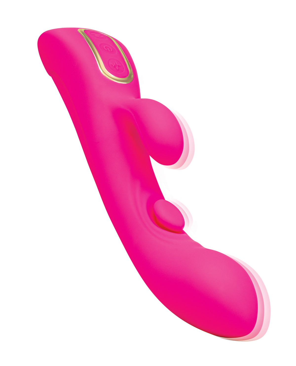 Bodywand Pink Triple Stim G Spot Clitoral Vibrator Wand