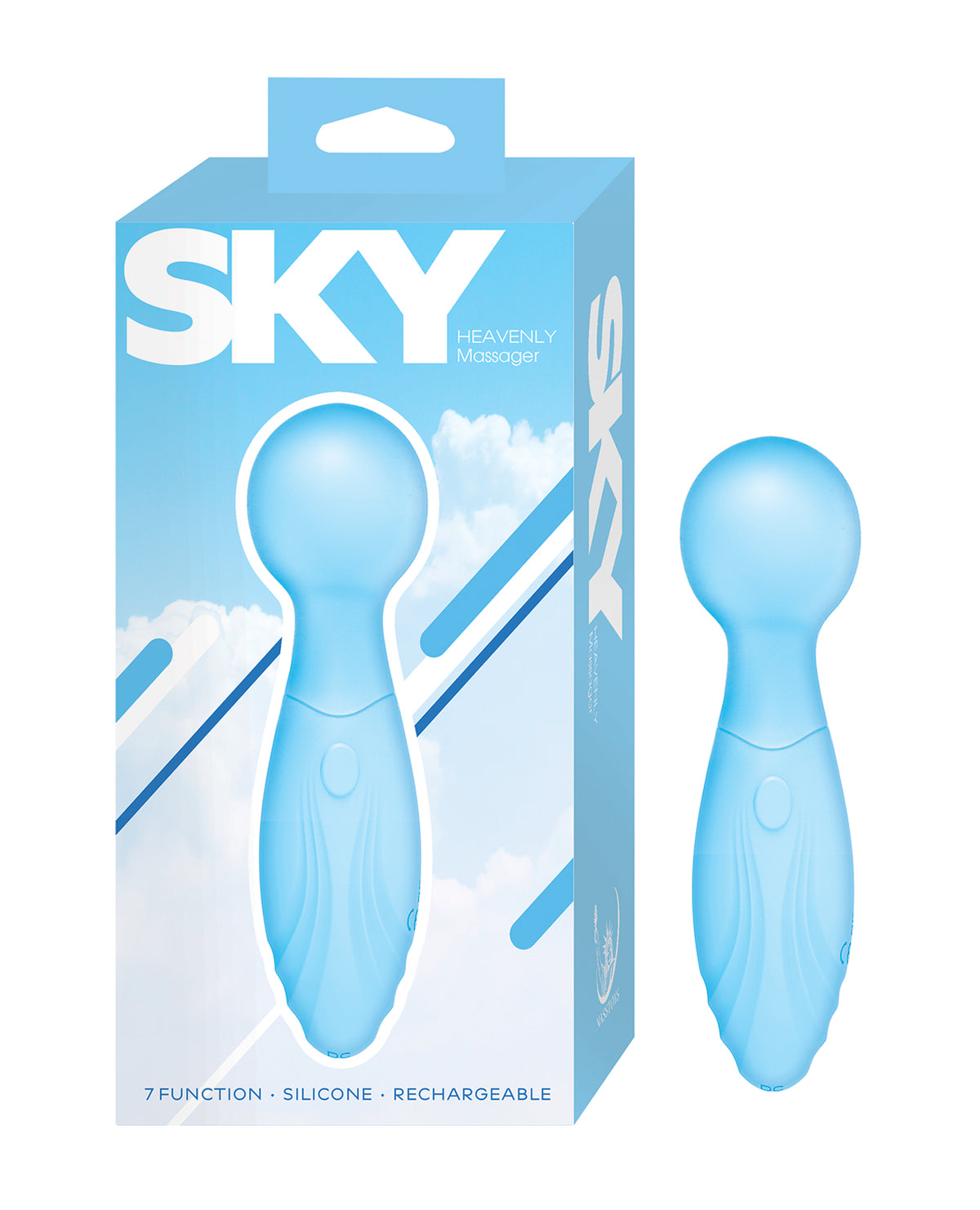 Nasstoys Sky Heavenly Silicone Massager With Soft Flexible Body