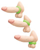 Cargue la imagen en el visor de la galería, B Vibe Snug Ring 45Mm Soft Silicone Cock Ring With Secure Fit Green
