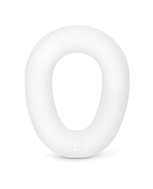B-Vibe Flex Ring Loop δαχτυλίδι πέους από εξαιρετικά μαλακή σιλικόνη, με ασφαλή εφαρμογή, διάφανο