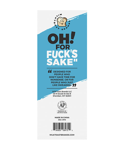 Wood Rocket Oh For Fucks Sake ペン3本セット、スタイラスキャップ付きギフト