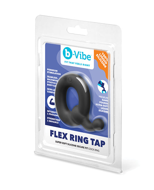 Indlæs billede i gallerifremviser, B Vibe Flex Ring Tap Ultra Soft Liquid Silicone Cock Ring Secure Fit
