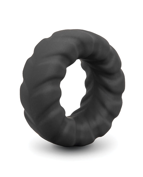 Anillo para pene de silicona ultrasuave con microtextura y ajuste de agarre seguro