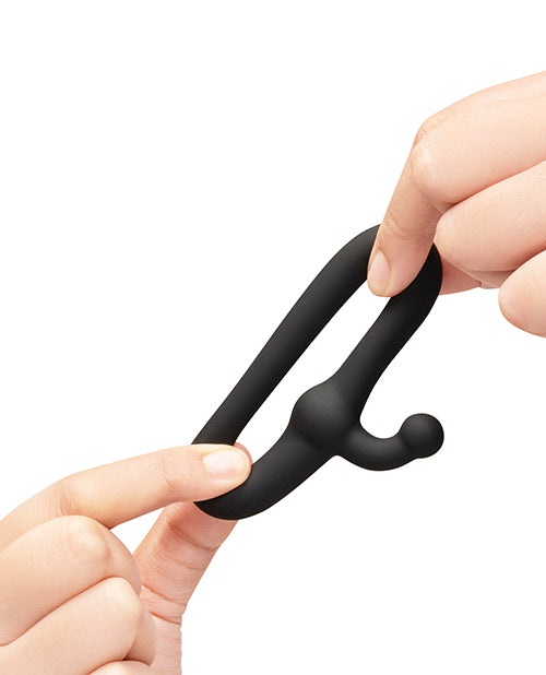 B Vibe Flex Ring Tap Ultra Soft Liquid Silicone Cock Ring Secure Fit