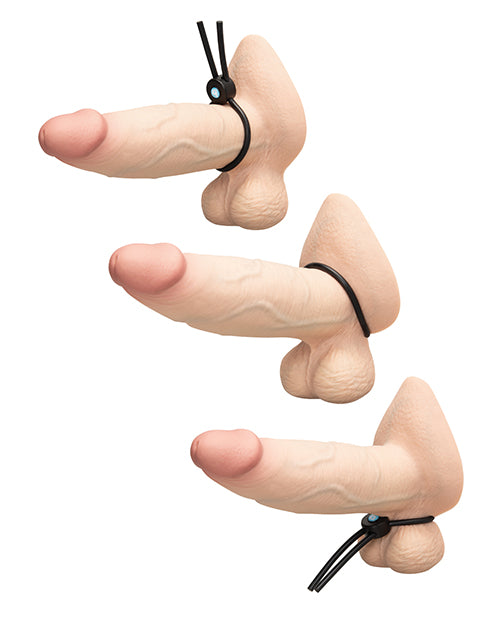 Anillo para el pene de silicona totalmente ajustable Bvibe Lasso para hombres