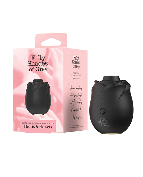 Cargue la imagen en el visor de la galería, Estimulador de succión del clítoris Black Rose negro de Fifty Shades of Grey
