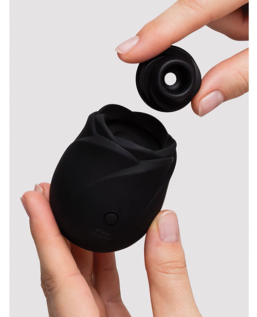 Estimulador de succión del clítoris Black Rose negro de Fifty Shades of Grey