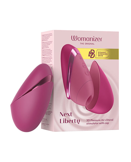Womanizer Next Liberty Compact 3D Pleasure Air Pink Stimulator