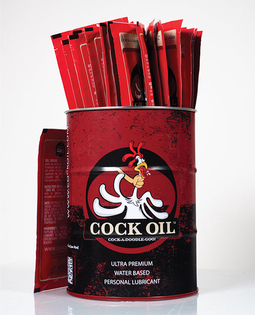Cock Oil premium λιπαντικό με βάση το νερό πακέτο 25 τεμαχίων σετ βαρελιού