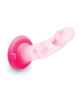 Load image into Gallery viewer, Together Heartfloat 6 Inch Seamless Silicone Textured Dildo Pink
