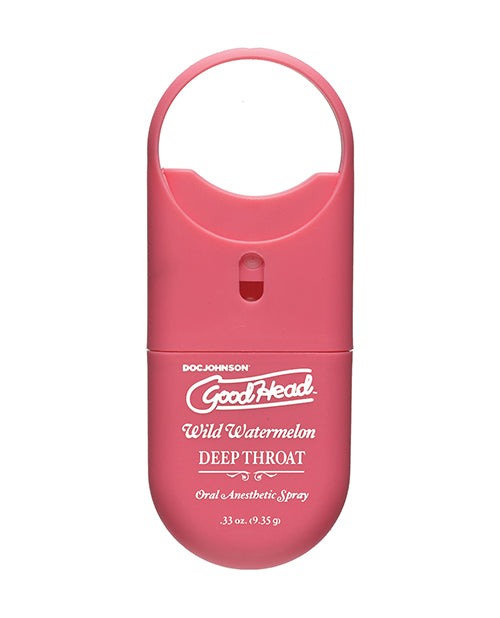 GoodHead Deep Throat Spray To Go Wild Watermelon Travel Size