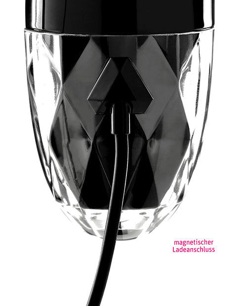 Mystim Hop Hop Bob eStim Vibrator For Intense Pleasure Black