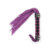 Load image into Gallery viewer, Plesur 15" Leather Flogger - Purple
