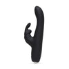 Load image into Gallery viewer, Fifty Shades of Grey Greedy Girl Rechargeable Slimline Rabbit Vibrator - Black
