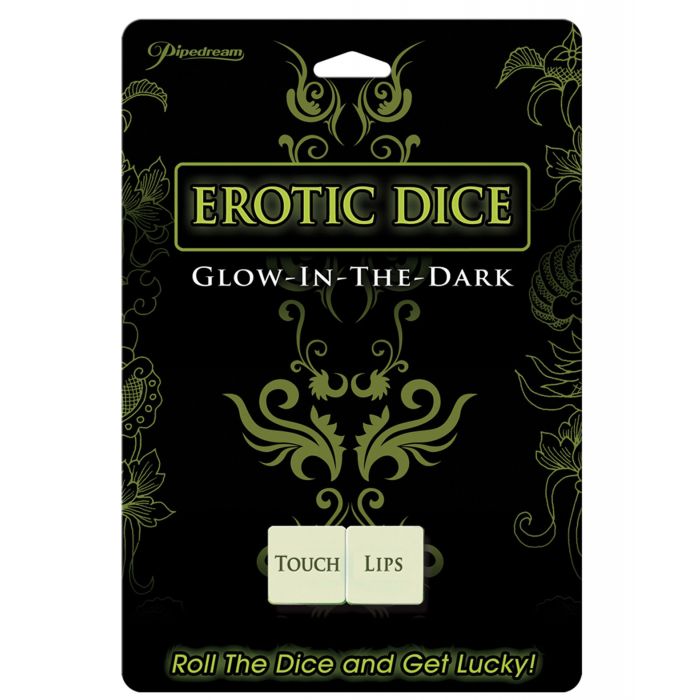 Glow in the Dark Erotic Dice for Intimate Adult Play