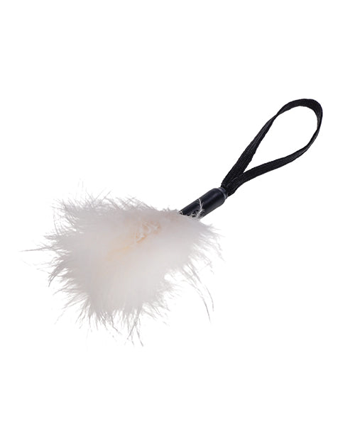 Sex And Mischief Peaches And Cream Wrist Feather Tickler CreaMe