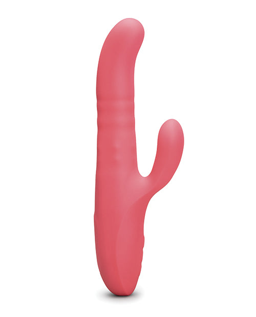 Le Wand Thrust Rabbit Vibrator With G Spot Curve And Clitoral Stimulator
