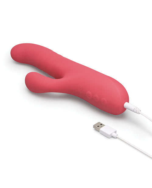Le Wand Thrust Rabbit Vibrator With G Spot Curve And Clitoral Stimulator