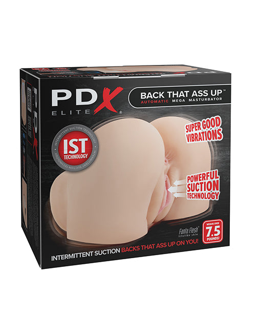 PDX Elite Back That Ass Up Automatic Mega Masturbator Light