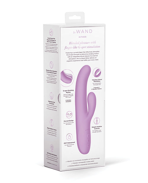 Le Wand Hither Rechargeable G-Spot Rocking Rabbit Vibrator
