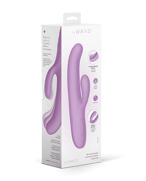 Le Wand Hither Rechargeable G-Spot Rocking Rabbit Vibrator