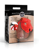Load image into Gallery viewer, Master Series Bull Chastity Cage Red With Four Graduated Rings

