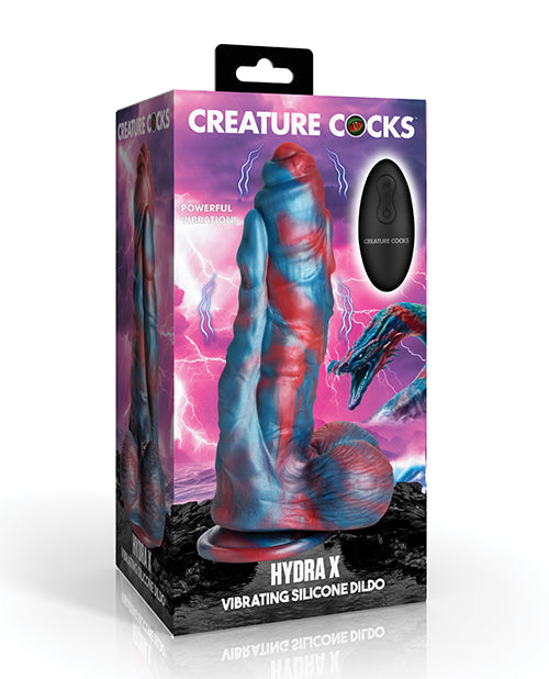 Dildo de silicona vibrador Hydra Creature Cocks