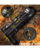 Load image into Gallery viewer, Creature Cocks Stallion 1.5" Silicone Penis Extension - Black/Silver - Extra Large
